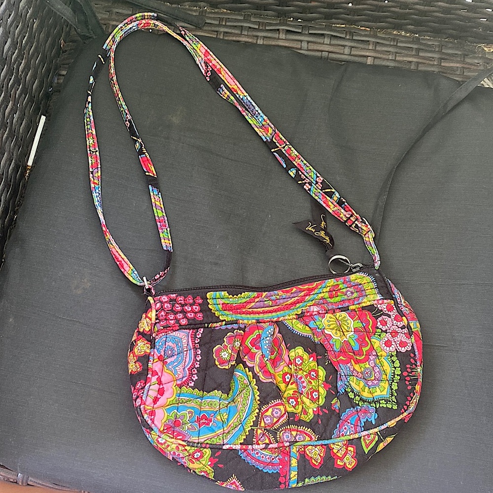 Vera Bradley small shoulder bag similar to Parisian paisley from fall 2015